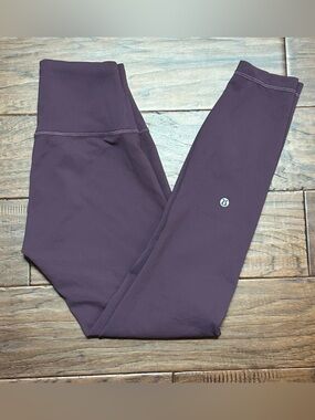 Lululemon Wunder Train Contour Fit High-Rise Tight 25” | Plum | Size 4